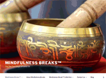 Tablet Screenshot of mindfulnessbreaks.com